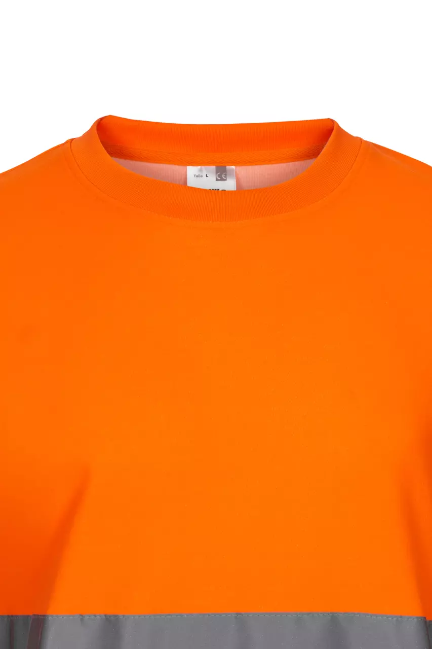 Velilla 305612-19, Warnschutz-Kurzarm-T-Shirt, Warnschutz-Orange, image 3, gallery thumbnail