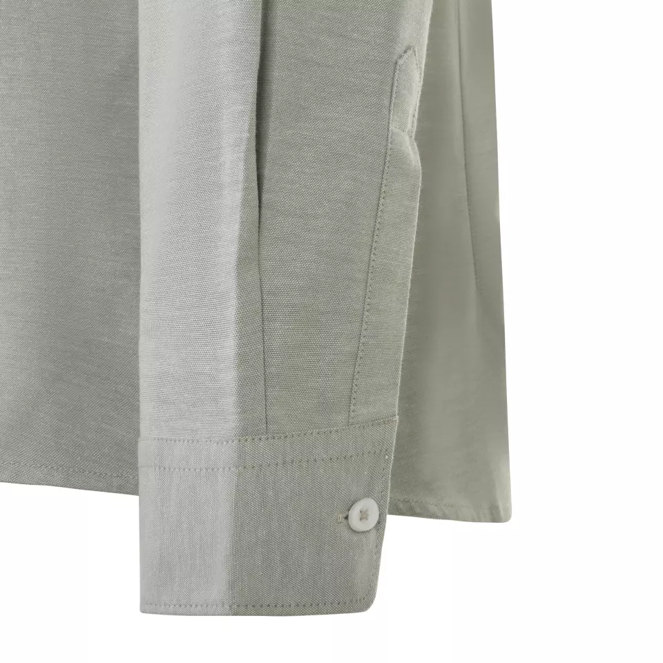 Velilla 405004S-35, Work Shirt, Light Olive Green, image 5, gallery thumbnail