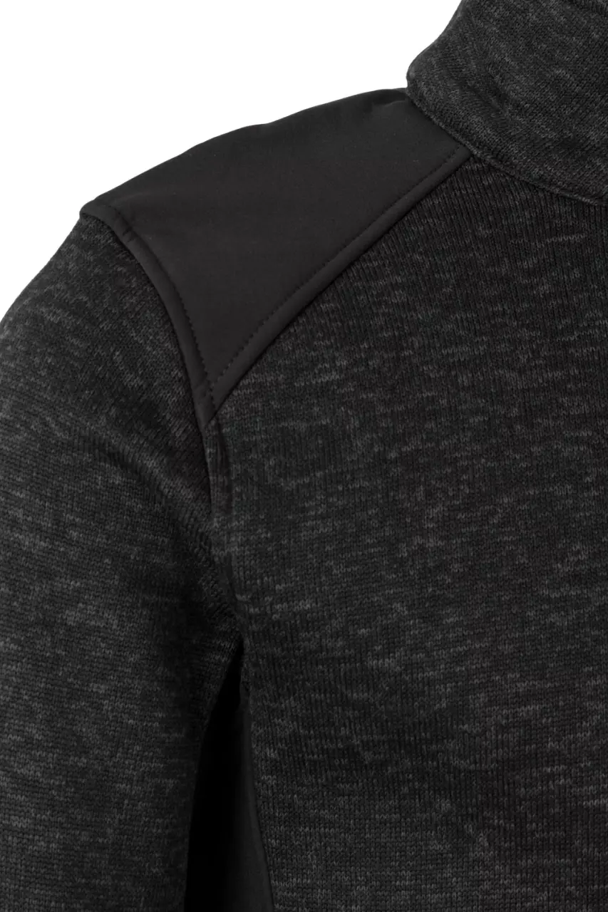 Velilla 206008-00-00, Arbeitsjacke, Meliert Schwarz/Schwarz, image 6, gallery thumbnail