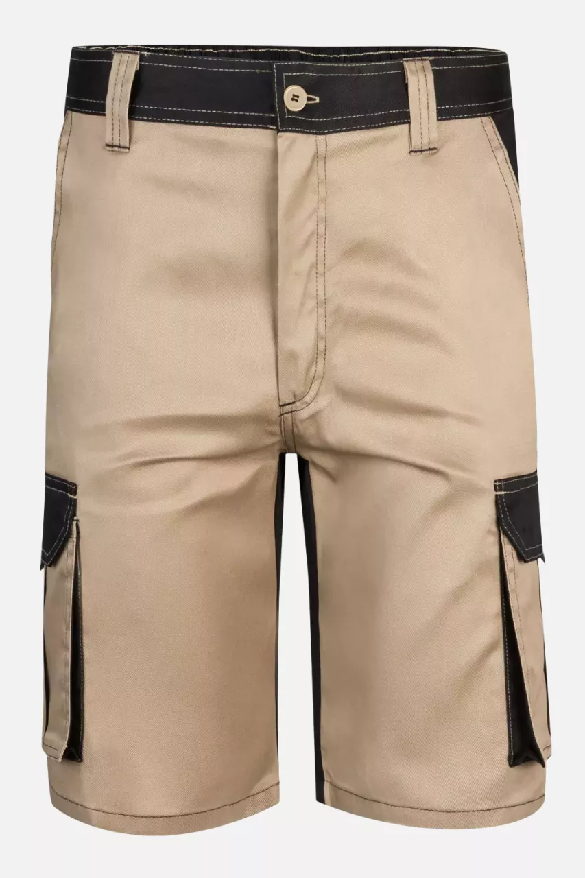 Velilla 103021B-46-00, Arbeitsshorts, Sandbeige/Schwarz, image 1, gallery thumbnail