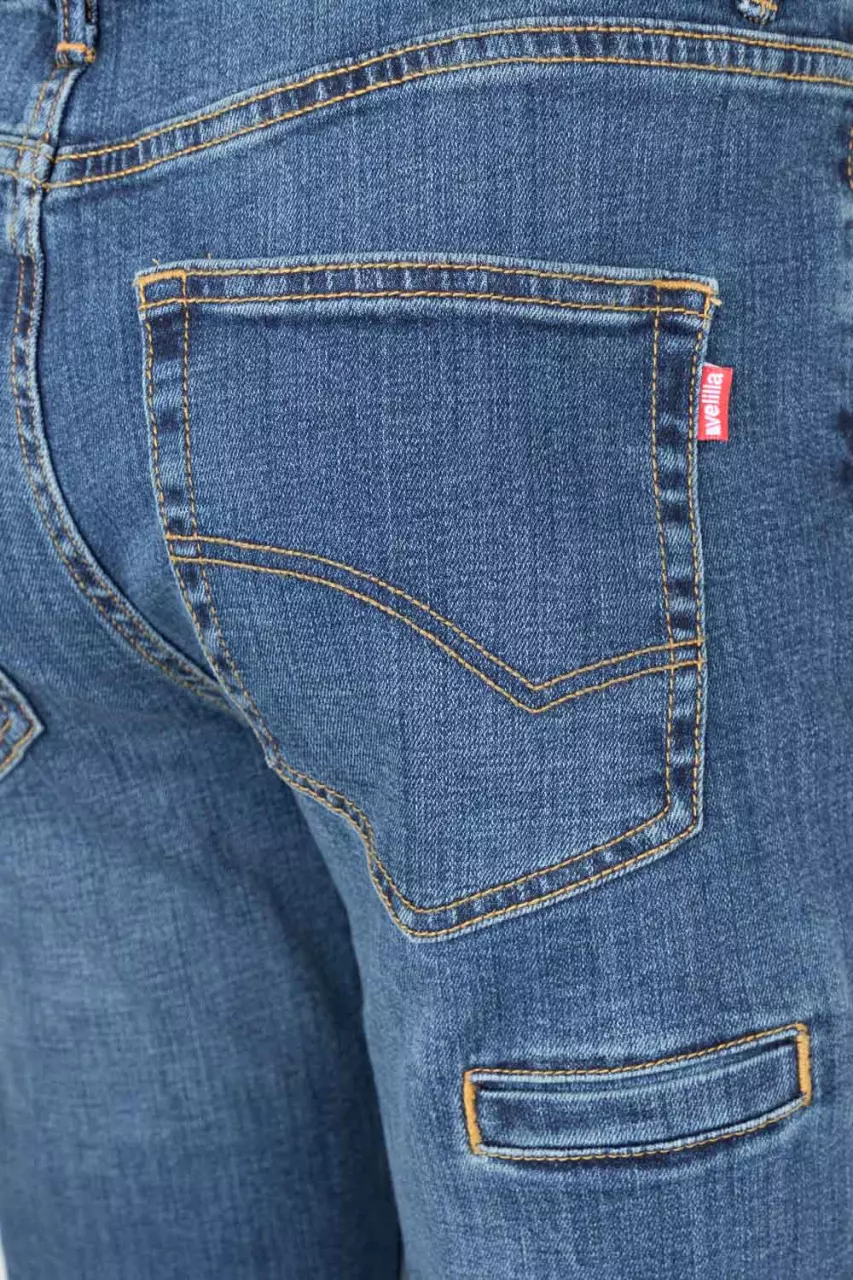 Velilla 103018S-63, Work Trousers, Blue Denim, image 8, gallery thumbnail