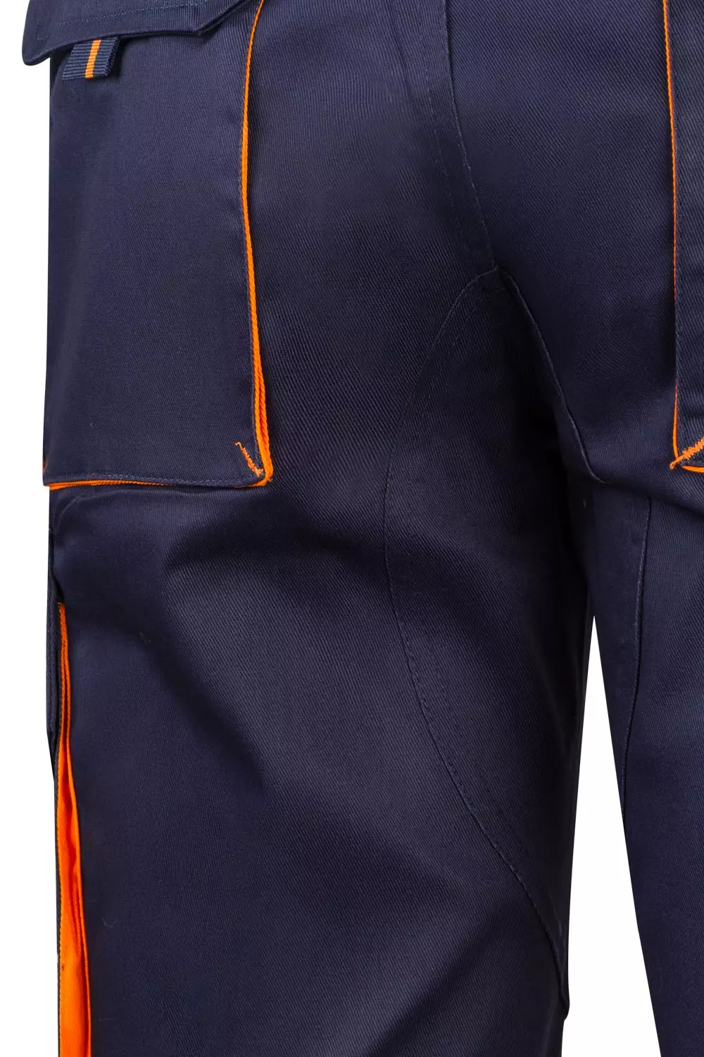 Velilla 103007-01-16, Arbeitsshorts, Marineblau/Orange, image 3