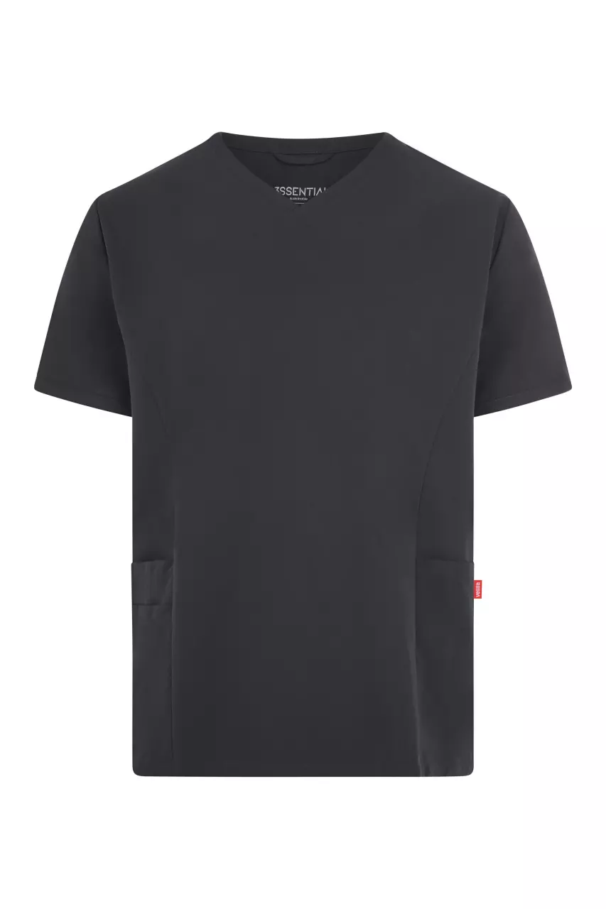 Velilla Work Tunic, Dark Grey