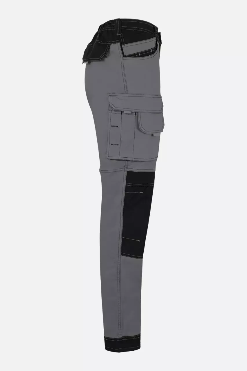 Velilla 103019S-08-00, Work Trousers, Grey/Black, image 4, gallery thumbnail