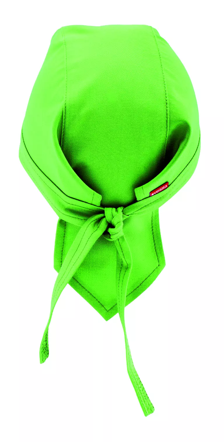 Velilla 404002-25, Chef Bandana, Lime Green
