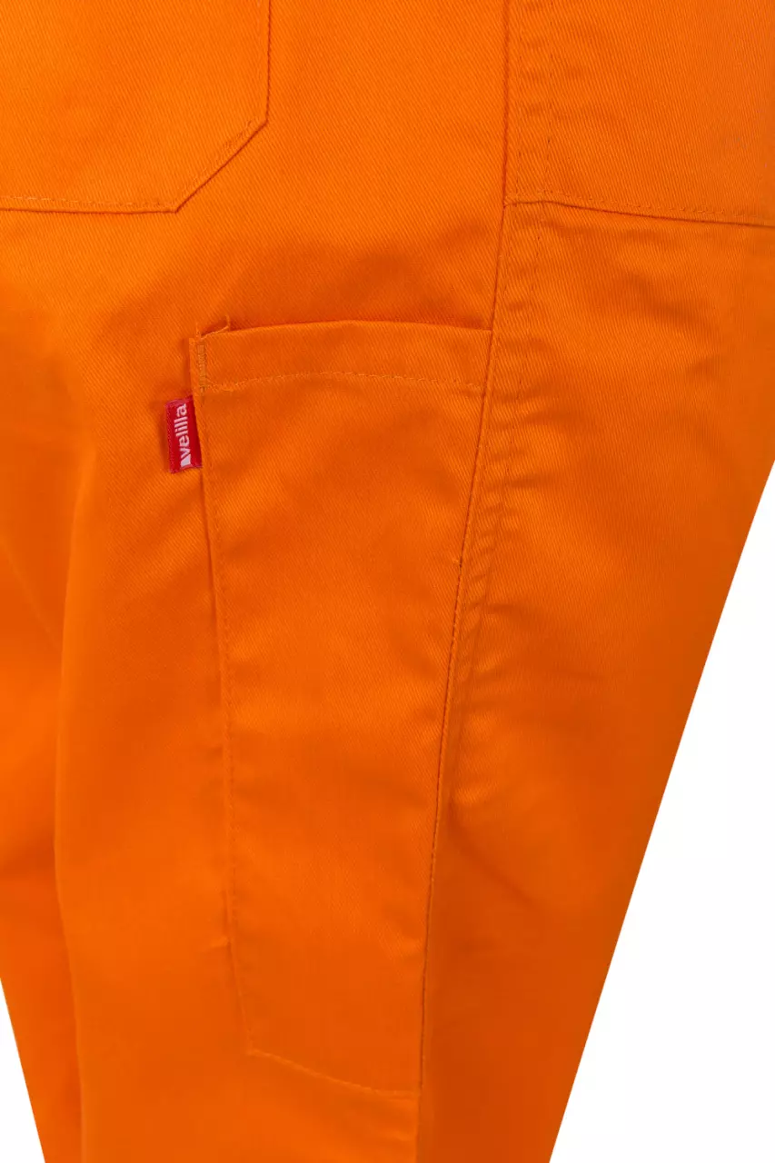 Velilla 214-16, Work Overall, Orange, image 6, gallery thumbnail