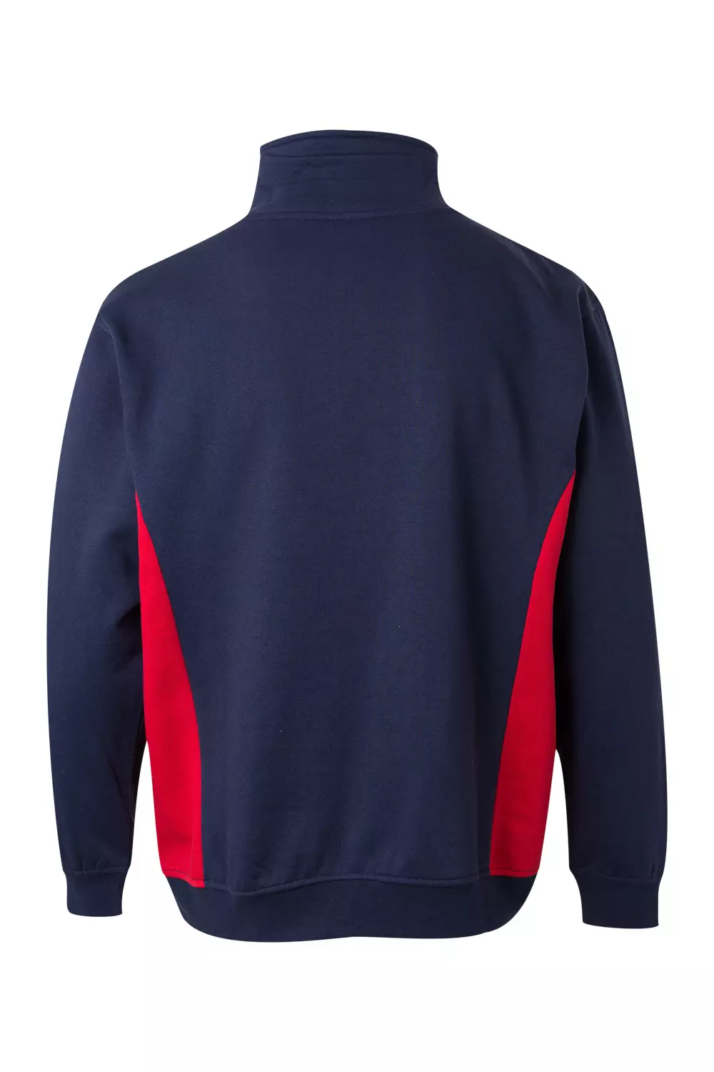 Velilla 105704-61-12, Work Sweatshirt, Navy Blue/Red, image 3