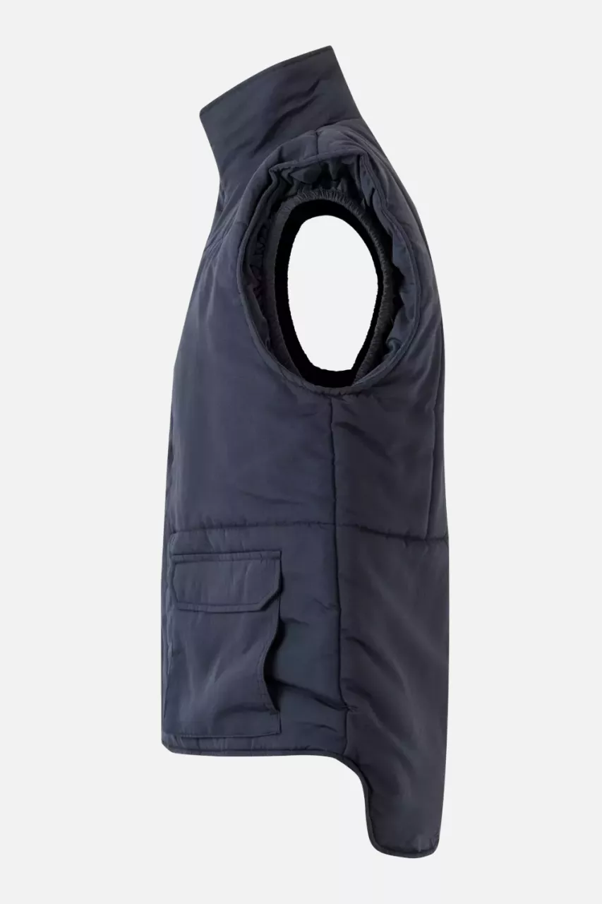 Velilla 205901-61, Padded Work Vest, Navy Blue, image 5, gallery thumbnail