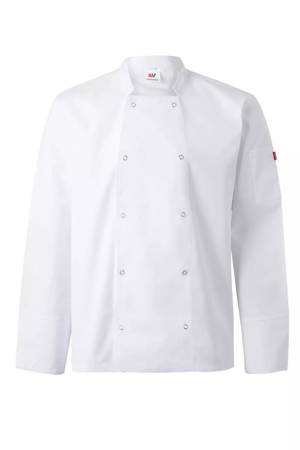Velilla 405206-07, Long Sleeved Chef Jacket, White