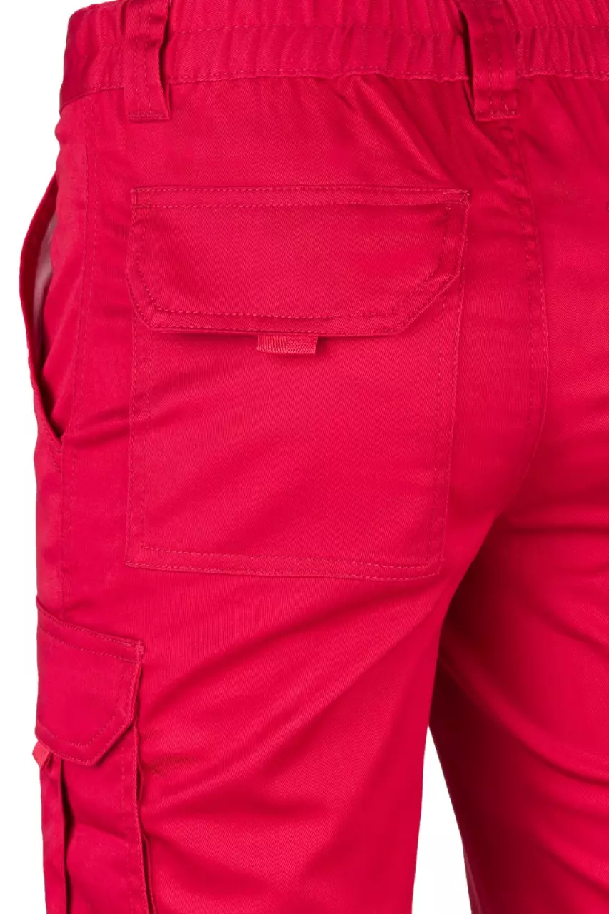 Velilla 103002S-12, Work Trousers, Red, image 4, gallery thumbnail