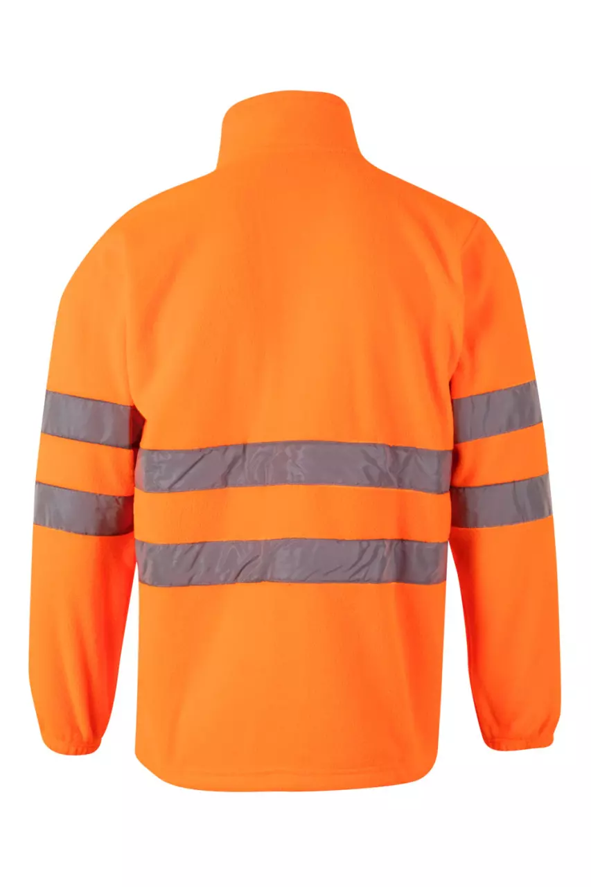 Velilla 181-19-2, High-Vis Fleece Jacket, Size 4XL/5XL, Hi-Vis Orange, image 5, gallery thumbnail