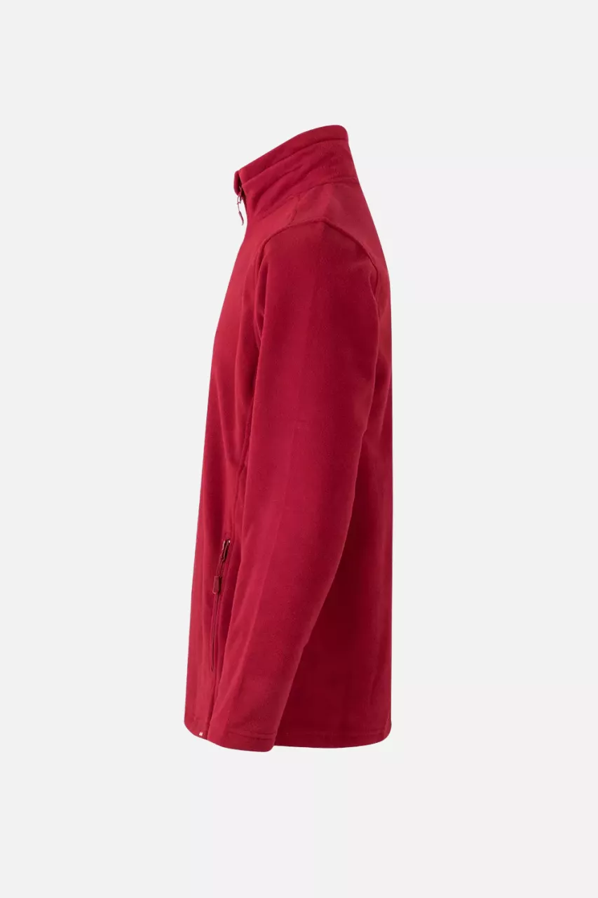 Velilla 201501-12, Fleece Jacket, Red, image 2, gallery thumbnail