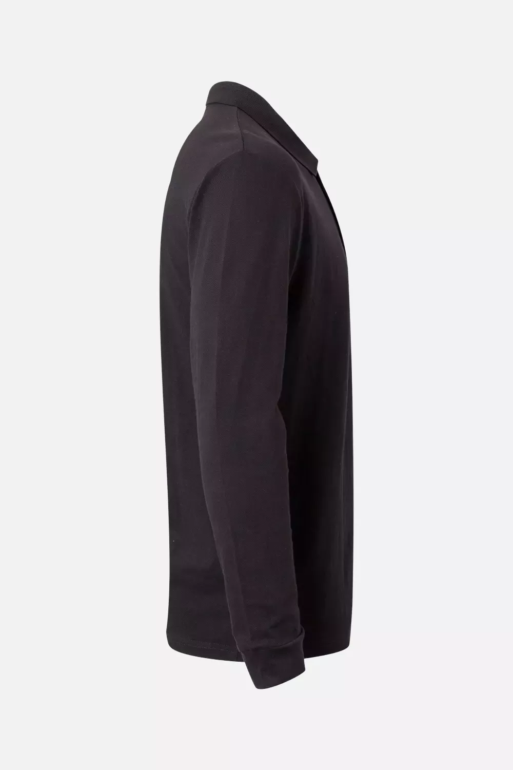 Velilla 105503-00, Long Sleeved Polo Shirt, Black, image 3