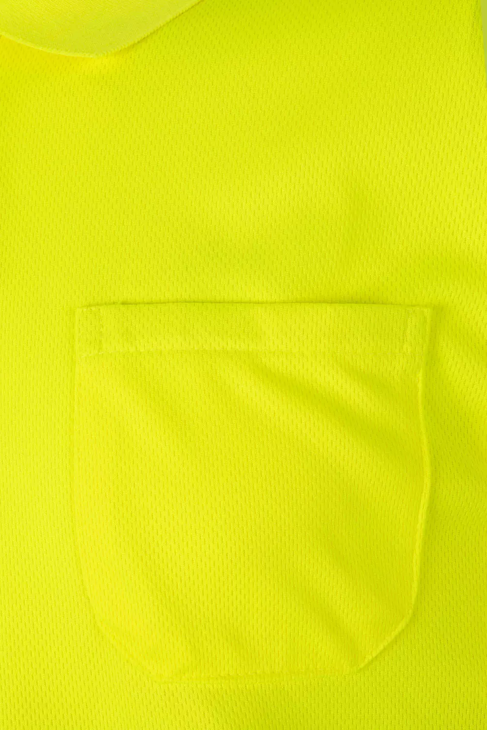 Velilla 172-20-1, High-Vis Polo Shirt, Hi-Vis Yellow, image 3