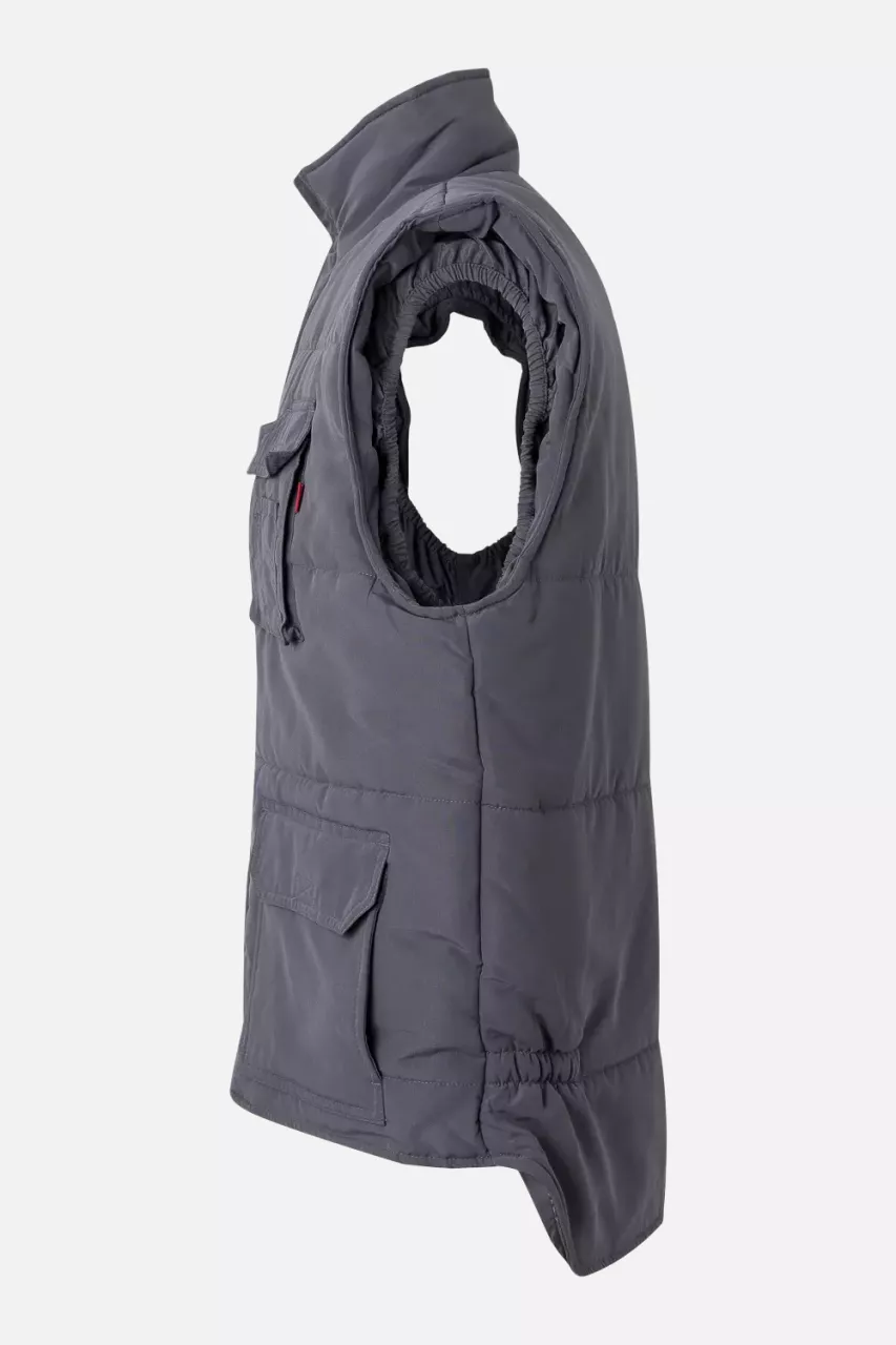 Velilla 108-08, Work Vest, Grey, image 4, gallery thumbnail