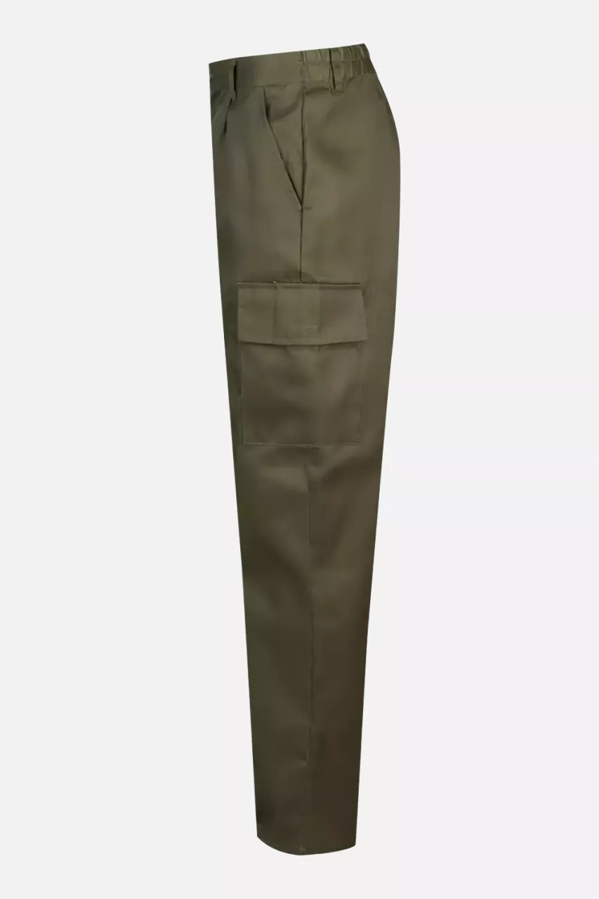 Velilla 31601-03, Work Trousers, Khaki Green, image 2, gallery thumbnail