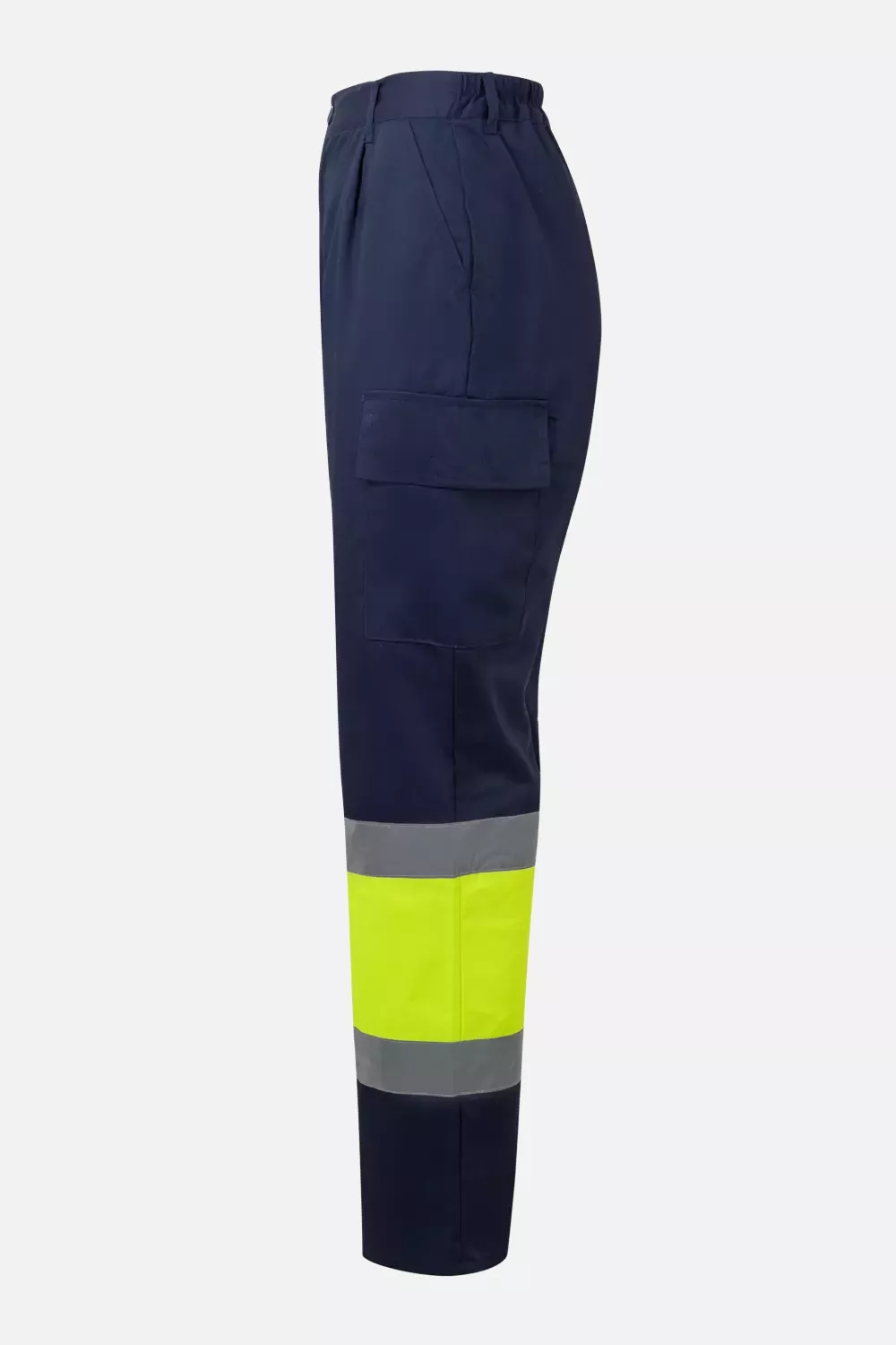 Velilla 303003-01-20, Warnschutz-Arbeitshose, Marineblau/Warngelb, image 6