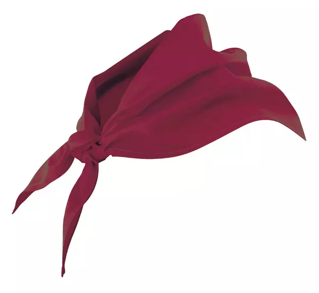 Velilla 404003-18, Chef Bandana, Maroon