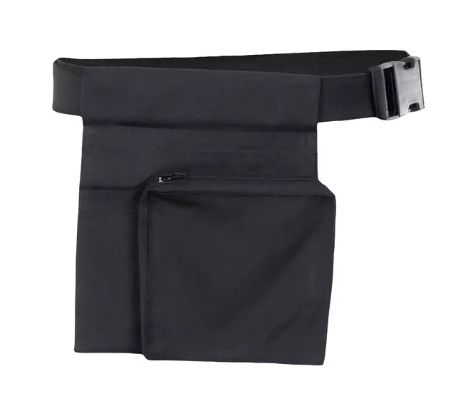 Velilla MERLOT-00, Waiter Pouch, Black