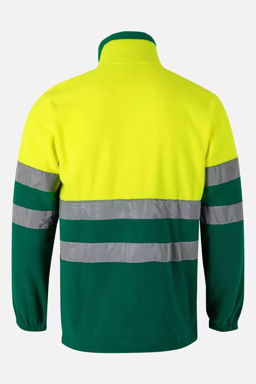 Velilla 0183-02-20, Warnschutz-Fleecejacke, Grün/Warngelb, image 2