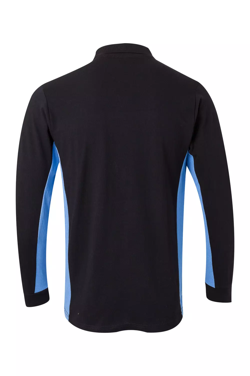 Velilla 105514-00-05, Polo Shirt, Black/Sky Blue, image 2