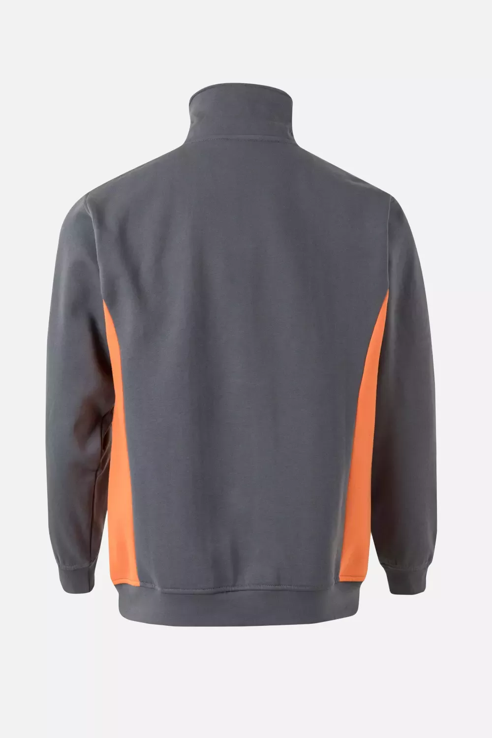Velilla 105704-08-16, Work Sweatshirt, Grey/Orange, image 3