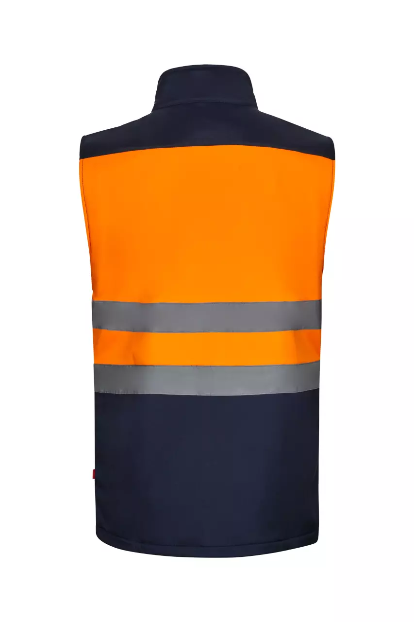 Velilla 305906-61-19, Warnschutzweste, Marineblau/Warnschutz-Orange, image 3, gallery thumbnail