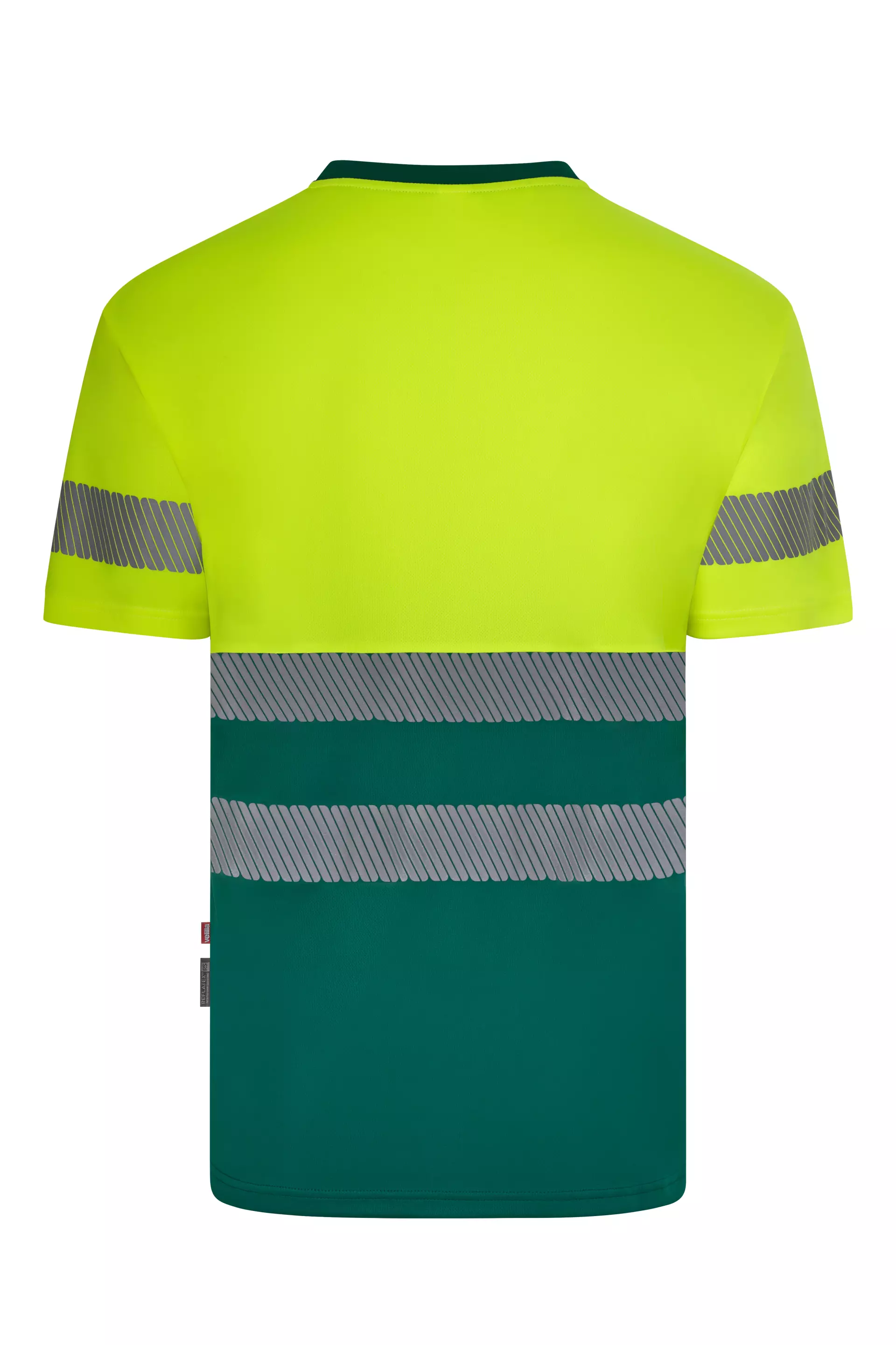 Velilla 305633-02-20-2, High-Vis T-Shirt, Size 4XL/5XL, Green/Hi-Vis Yellow, image 3