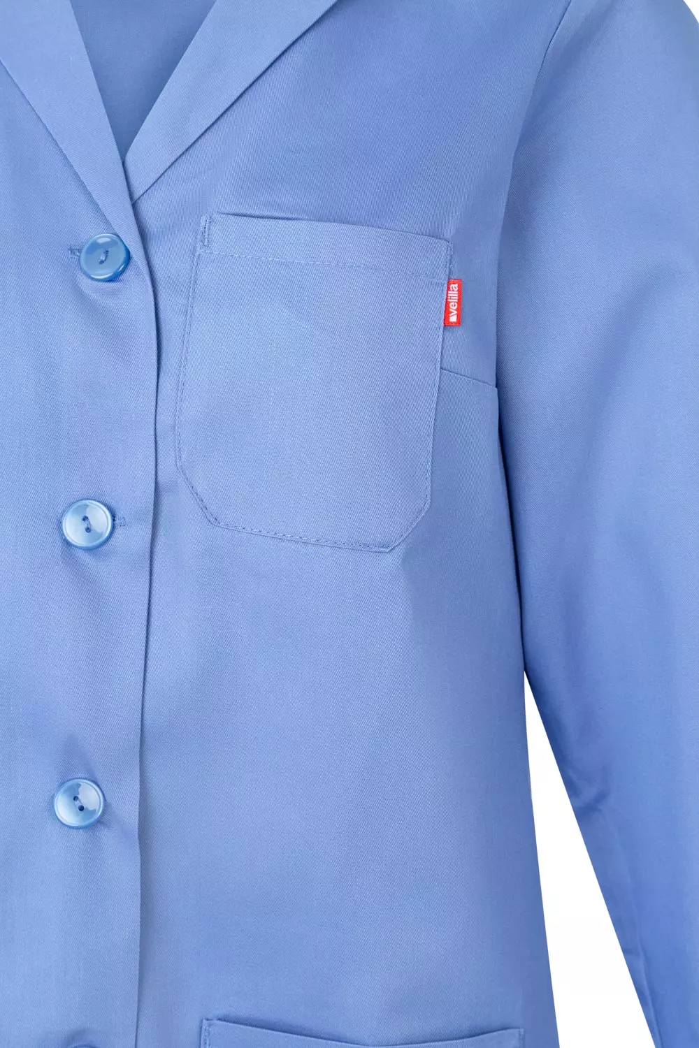Velilla 908-05, Work Coat, Sky Blue, image 3