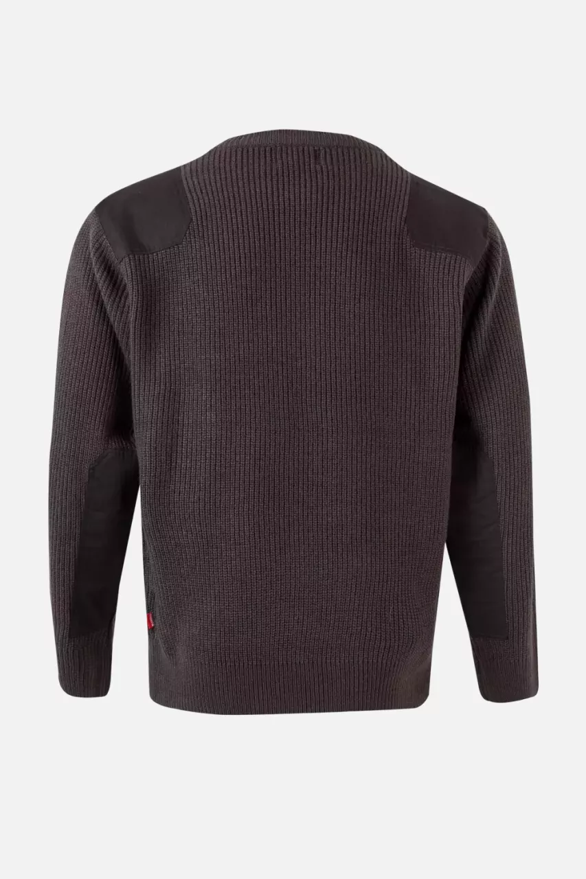 Velilla 100-08, Work Sweater, Grey, image 3, gallery thumbnail