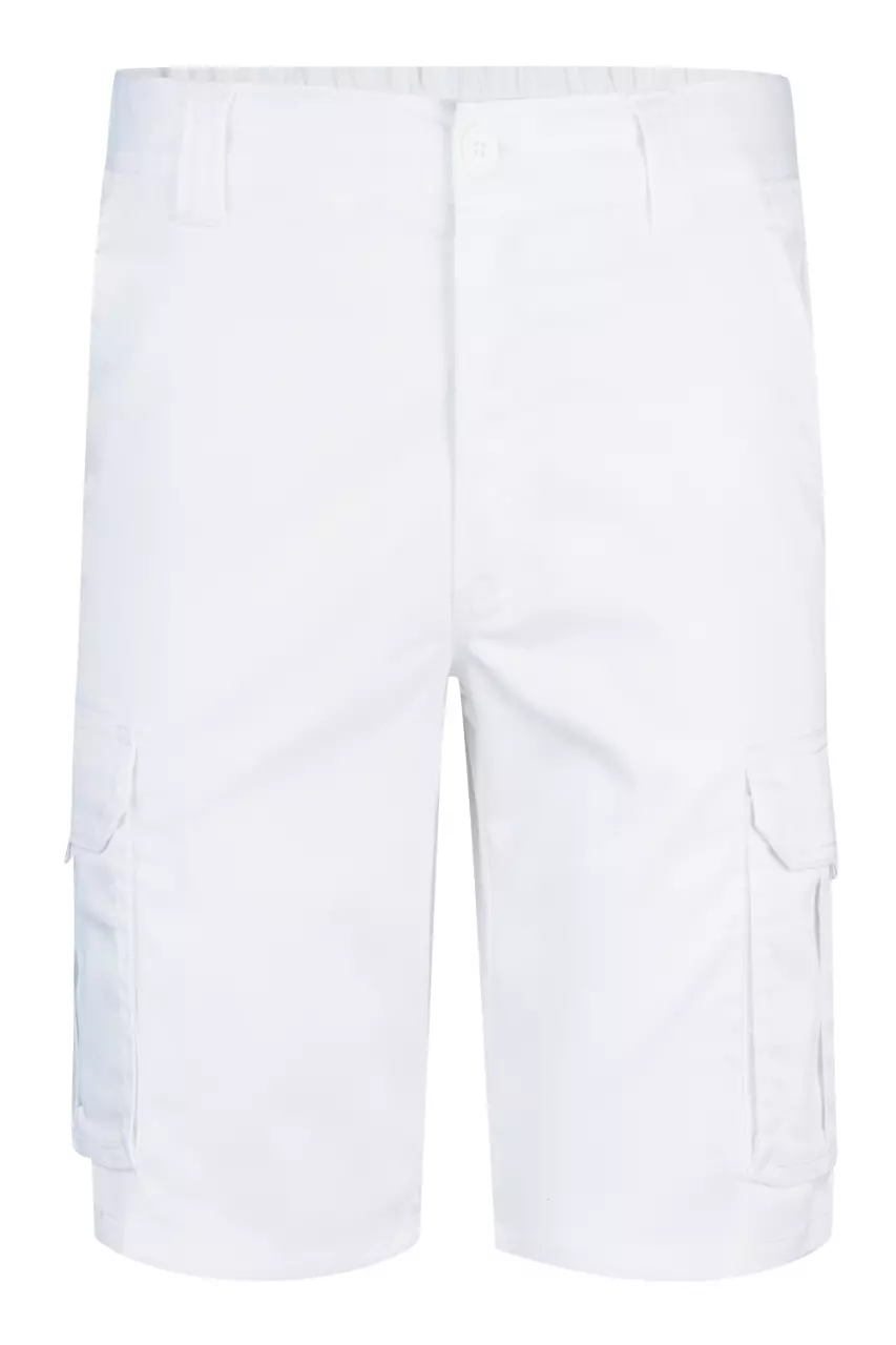 Velilla 103009S-07, Work Shorts, White