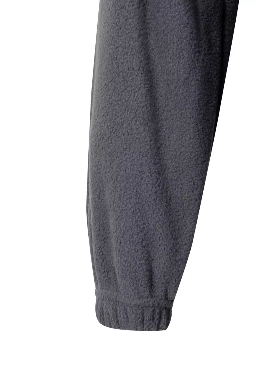 Velilla 0183-08-20, High-Vis Fleece Jacket, Grey/Hi-Vis Yellow, image 4, gallery thumbnail