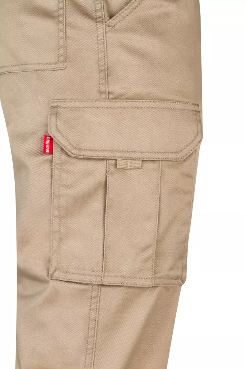 Velilla 103002S-46, Work Trousers, Sand Beige, image 4, gallery thumbnail