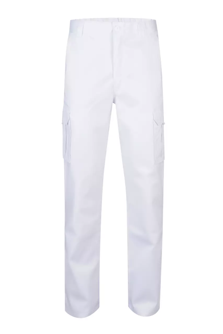 Velilla 103001-07, Work Trousers, White