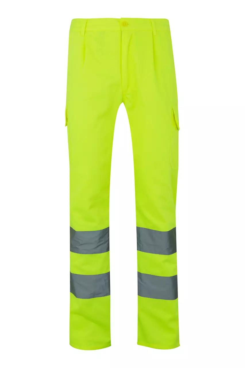 Velilla 303006-20, High-Vis Work Trousers, Hi-Vis Yellow, image 1, gallery thumbnail