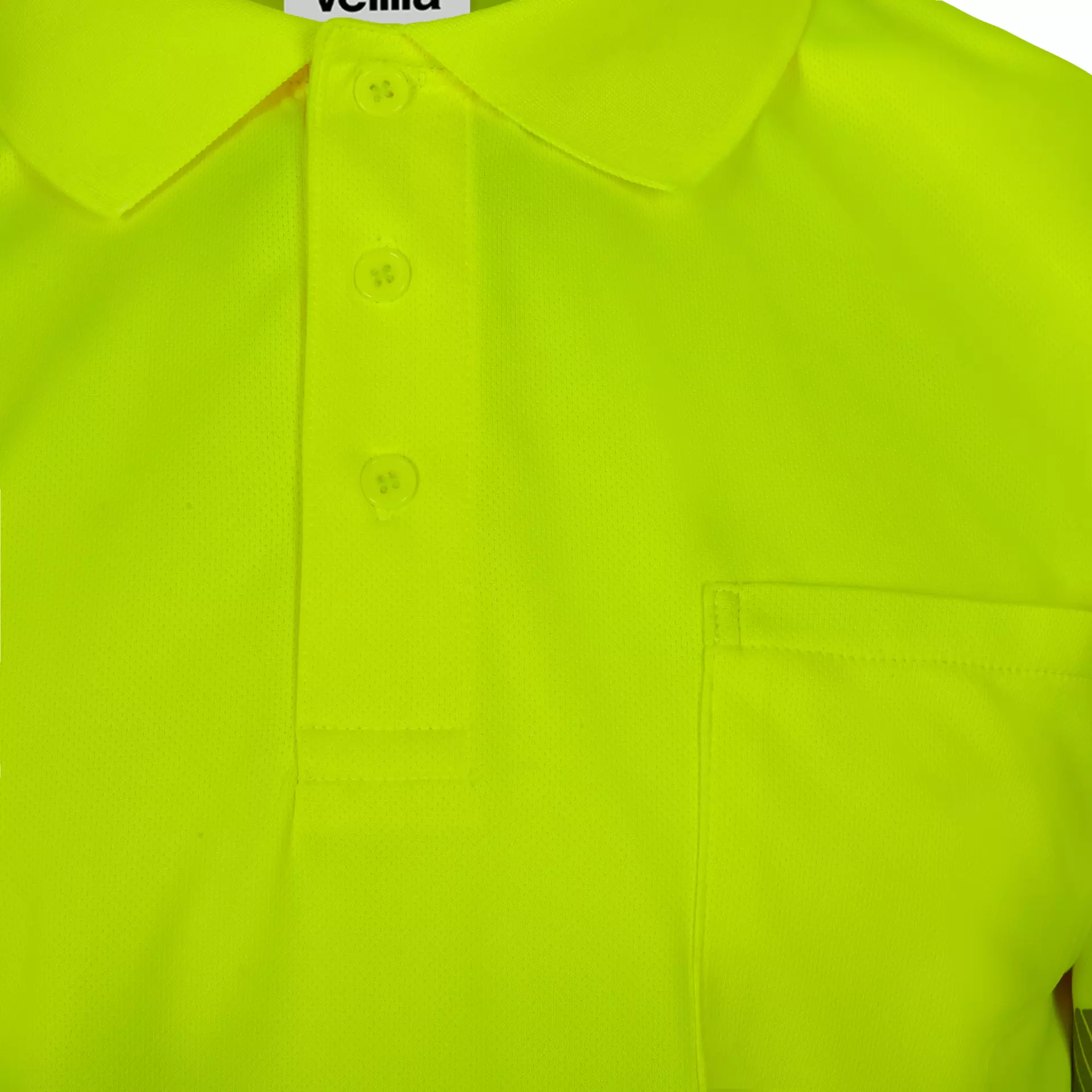 Velilla 305532-20-1, Warnschutz-Poloshirt, Warngelb, image 4