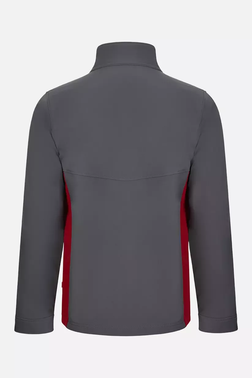 Velilla 106004-08-12, Work Jacket, Grey/Red, image 3