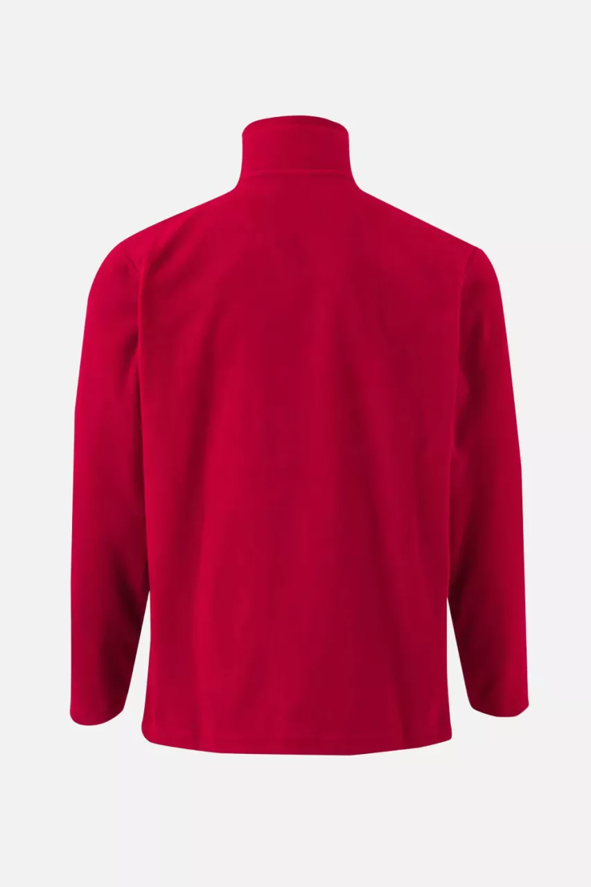 Velilla 201502-12, Fleece Jacket, Red, image 3, gallery thumbnail
