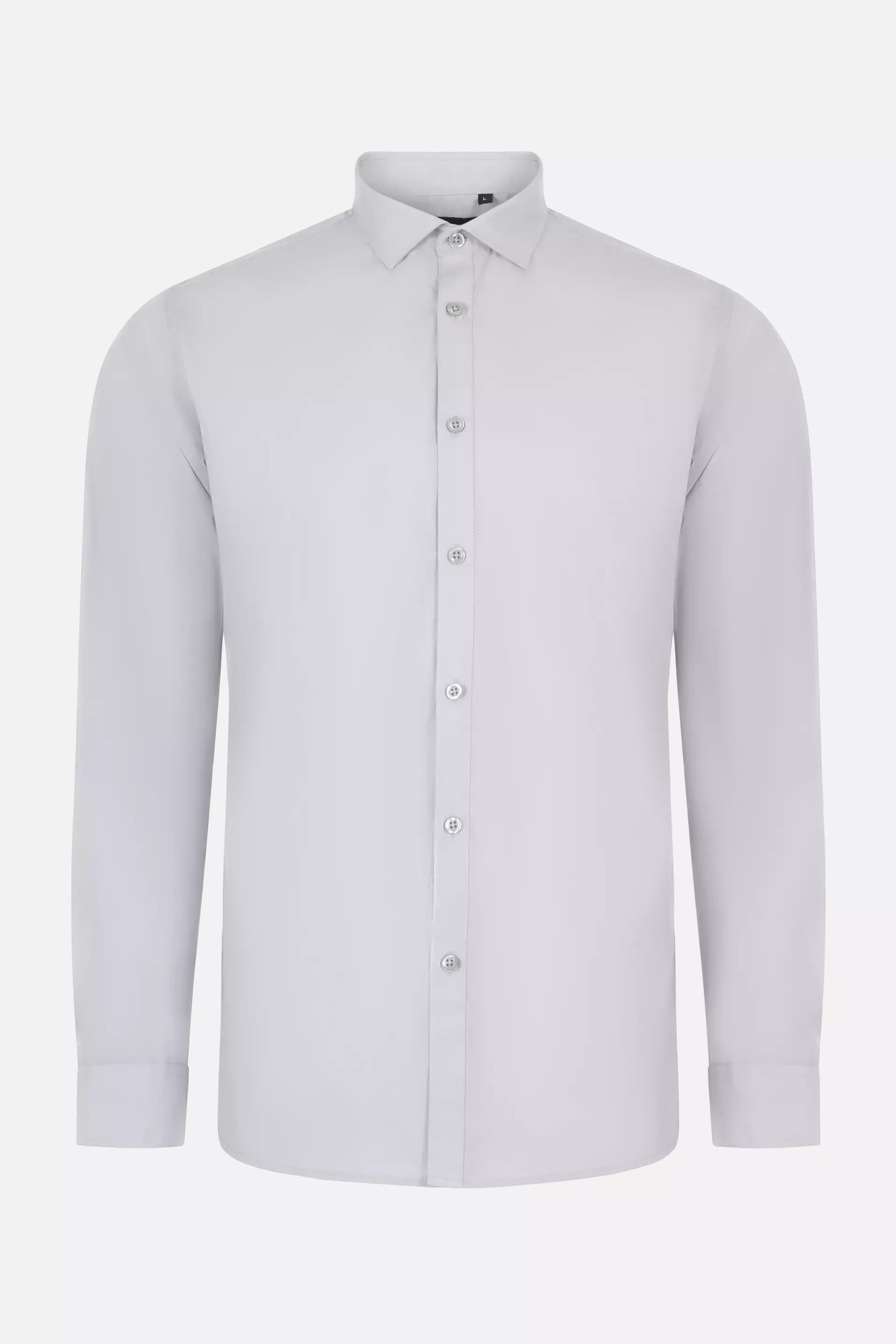 Velilla 405009-58, Long Sleeved Work Shirt, Ice Grey, image 1