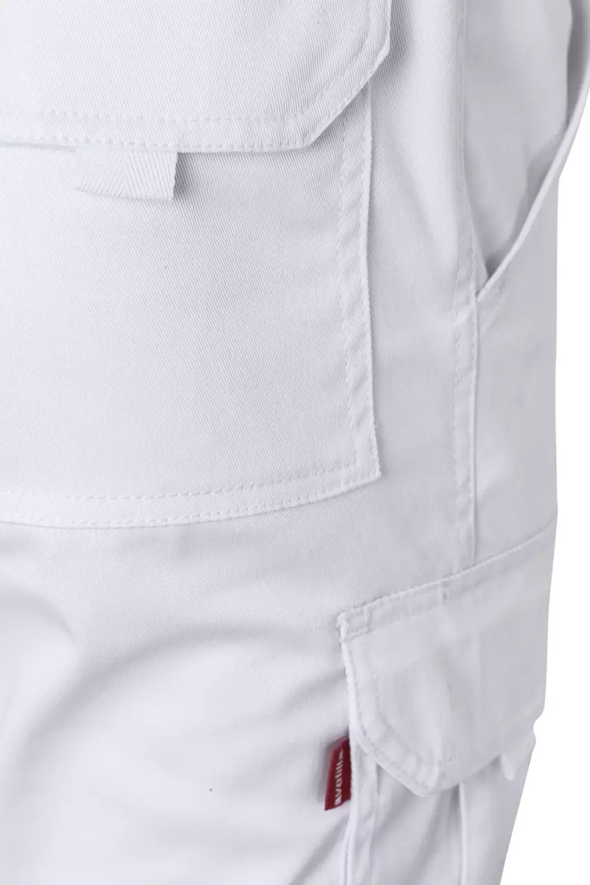 Velilla 103005S-07, Work Trousers, White, image 4, gallery thumbnail