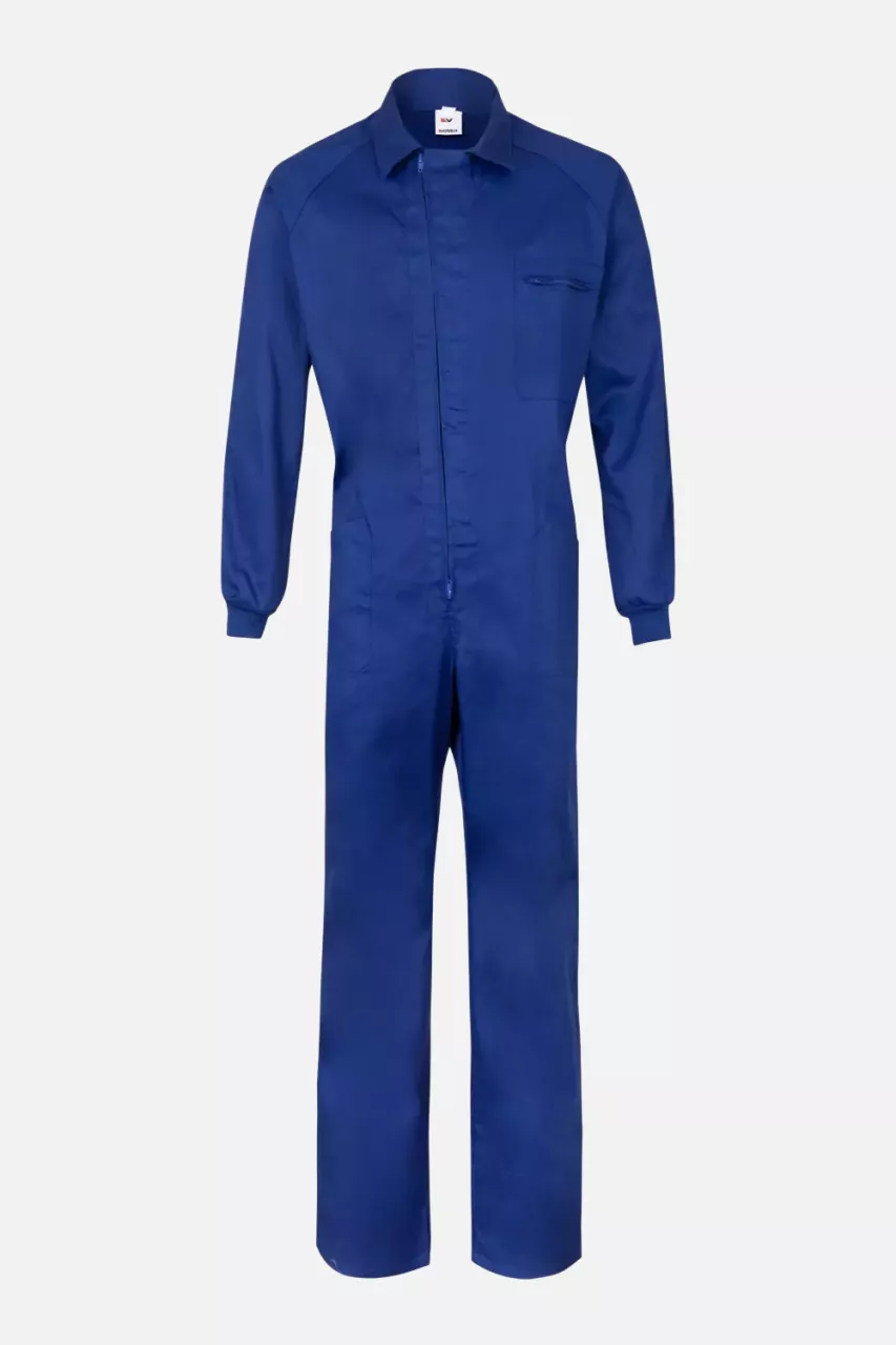 Velilla 214-09, Work Overall, Royal Blue, image 1, gallery thumbnail
