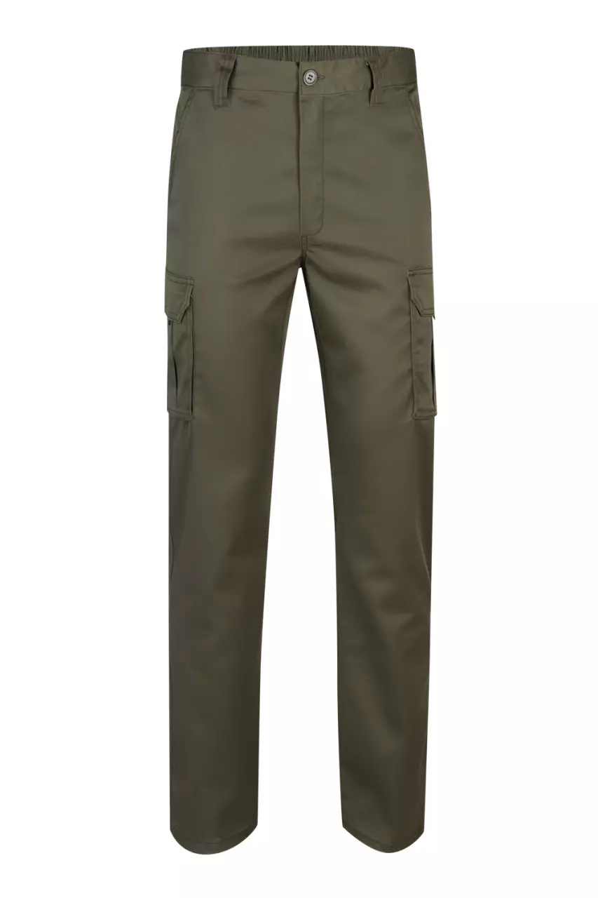 Velilla 103002S-03, Work Trousers, Khaki Green