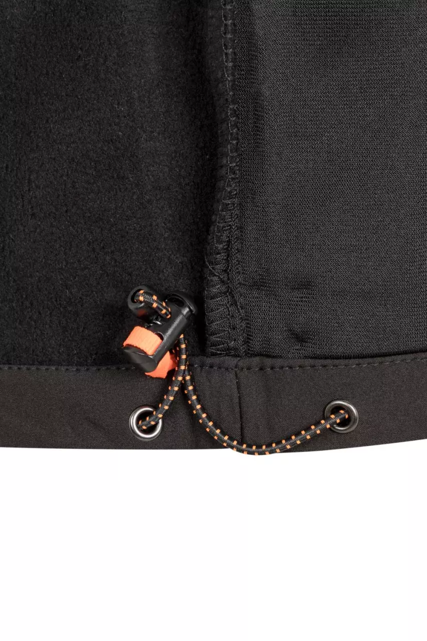 Velilla 206001-00-19, Work Jacket, Black/High-Vis Orange, image 3, gallery thumbnail