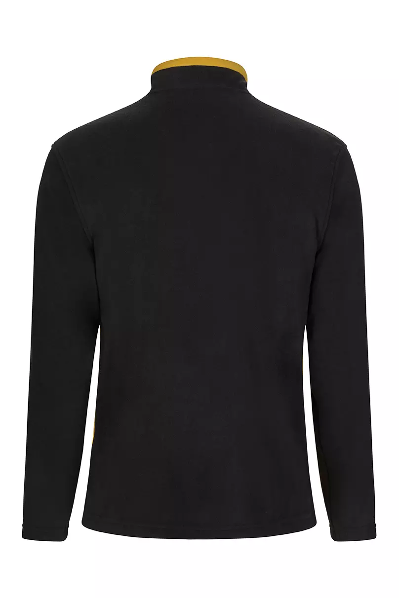 Velilla 201504-00-17, Fleece Jacket, Black/Yellow, image 3