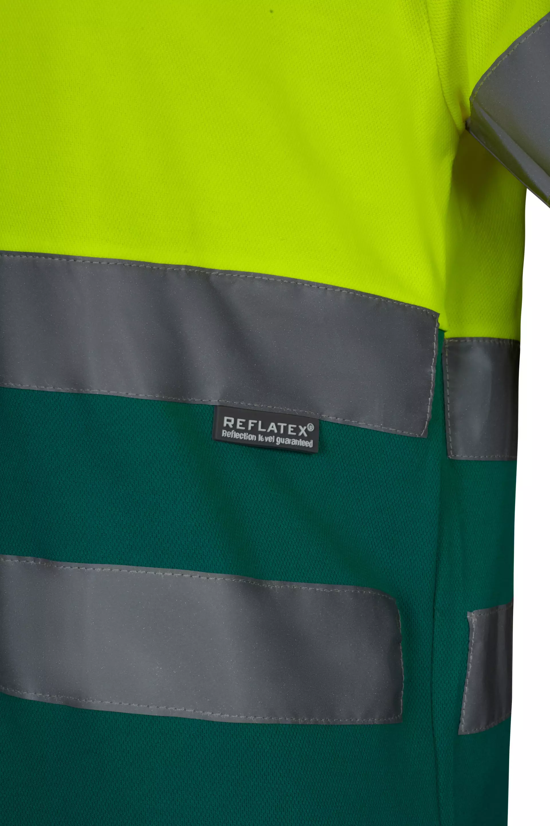 Velilla 305613-02-20, Warnschutz-Kurzarm-T-Shirt, Grün/Warngelb, image 2