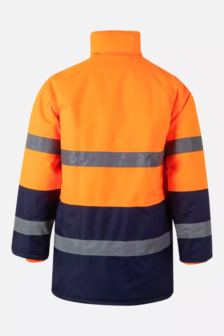 Velilla 0166-01-19, Warnschutzjacke, Marineblau/Warnschutz-Orange, image 3, gallery thumbnail