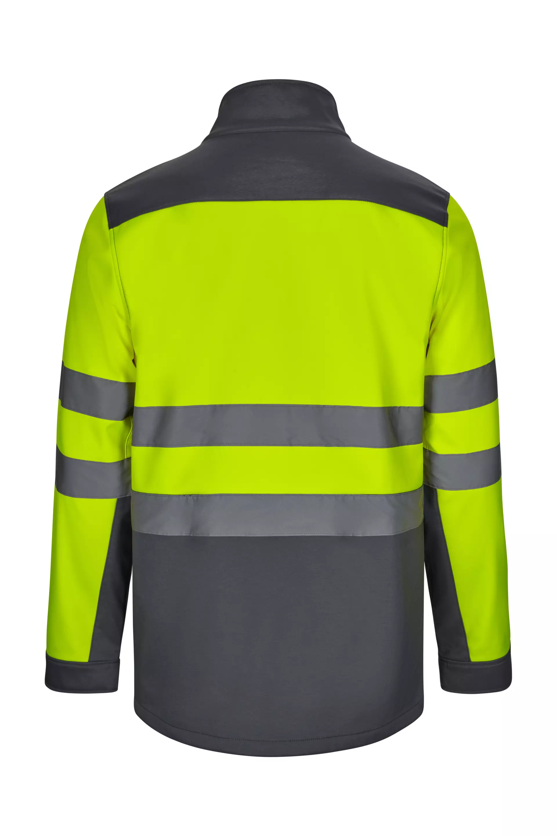Velilla 306006-08-20-2, High-Vis Jacket, Size 4XL/5XL, Grey/Hi-Vis Yellow, image 2