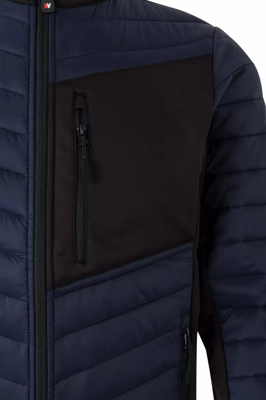 Velilla 206009-61-00, Work Jacket, Navy Blue/Black, image 2, gallery thumbnail