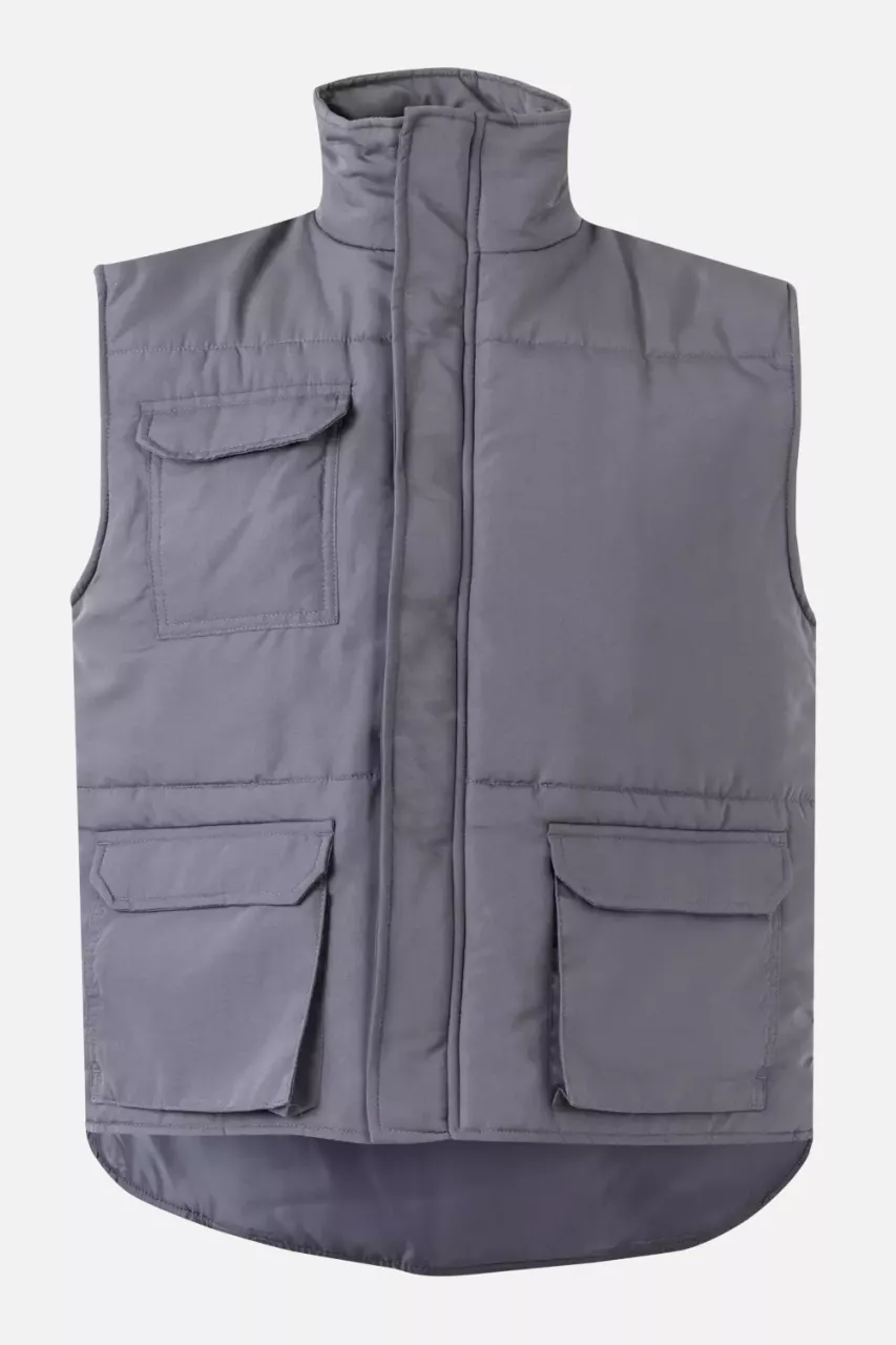 Velilla 205901-08, Padded Work Vest, Grey, image 1, gallery thumbnail