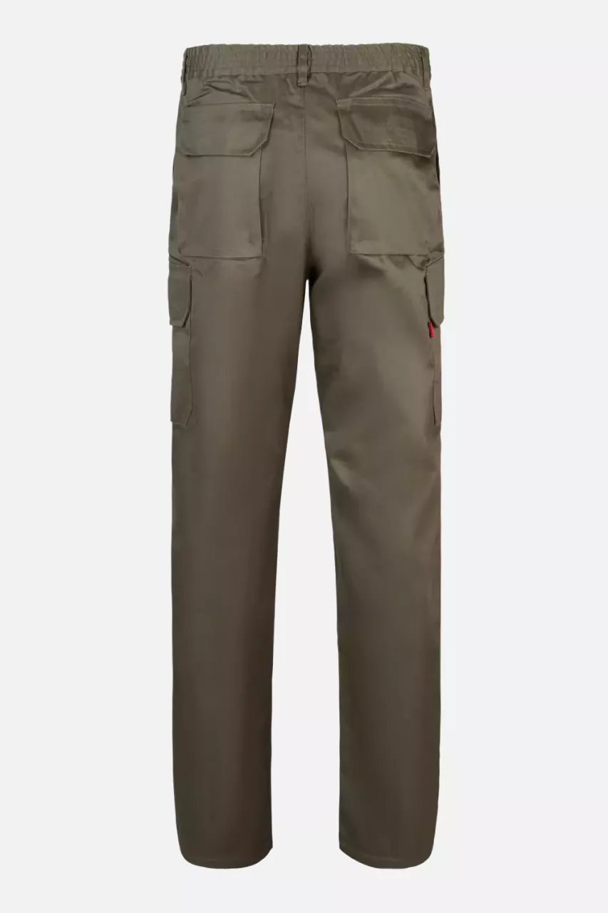 Velilla 345-03, Work Trousers, Khaki Green, image 2, gallery thumbnail
